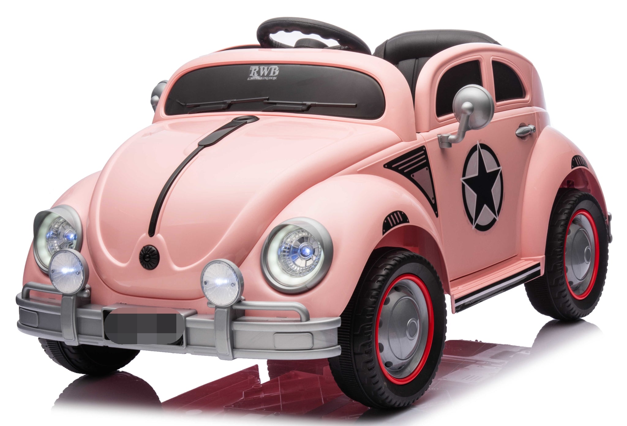 Auto Buba na akumulator 12V Roze MB273