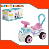 Auto guralica belo roze