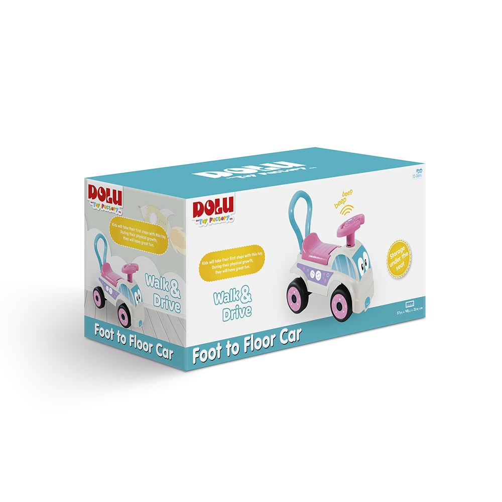 Auto guralica belo roze