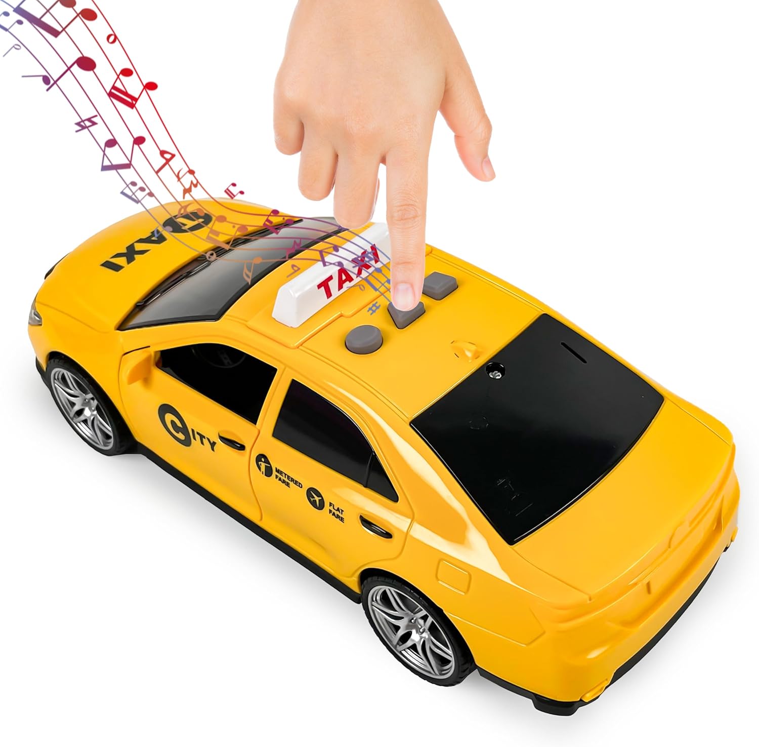 Auto taxi vozilo sa zvukom i svetlom