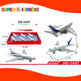Avion metalni 14cm
