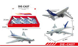 Avion metalni 14cm