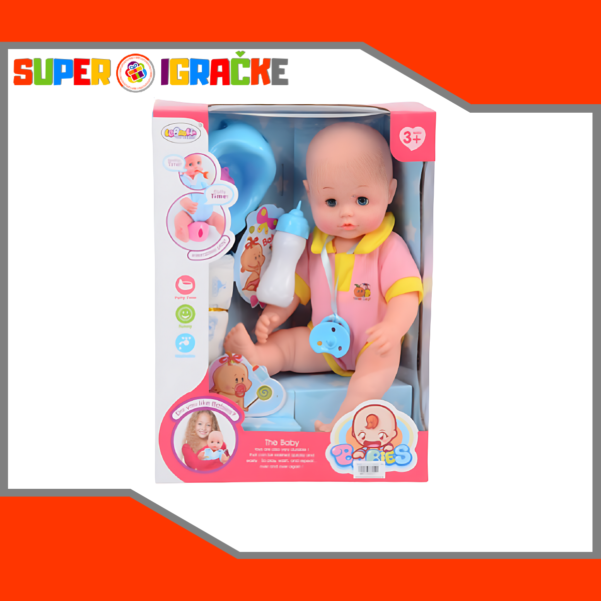 Babies lutka koja pije i piški