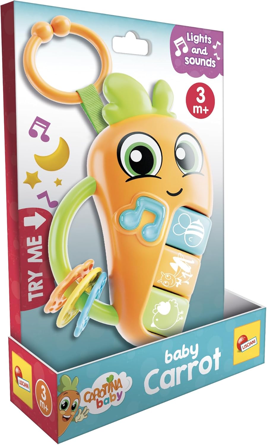 Baby Carrot igračka sa svetlom i zvukom