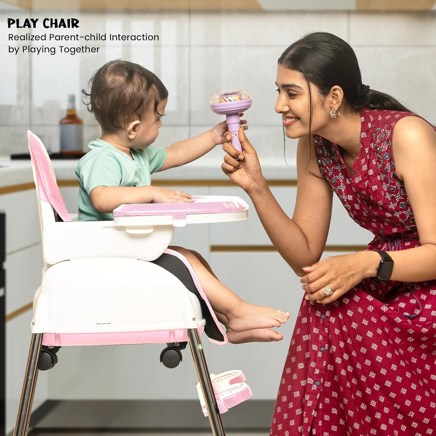 Baby Line - Hranilica roze