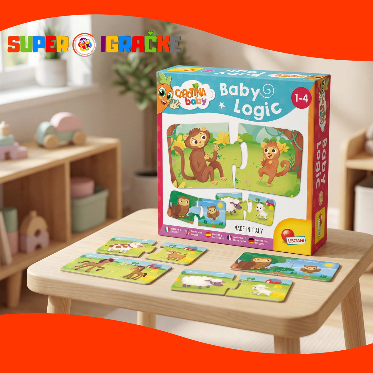 Baby Logic - EDU slagalica mama i beba