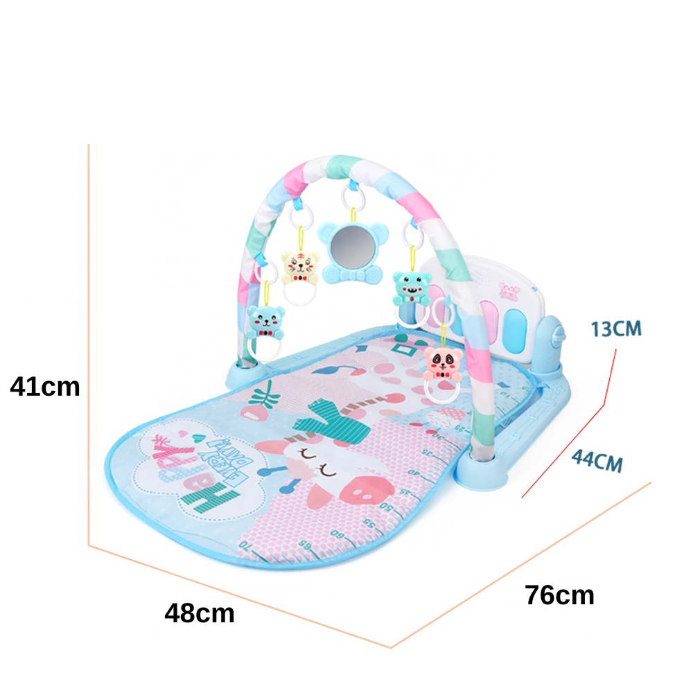 Baby gym - Piano podloga roze plava