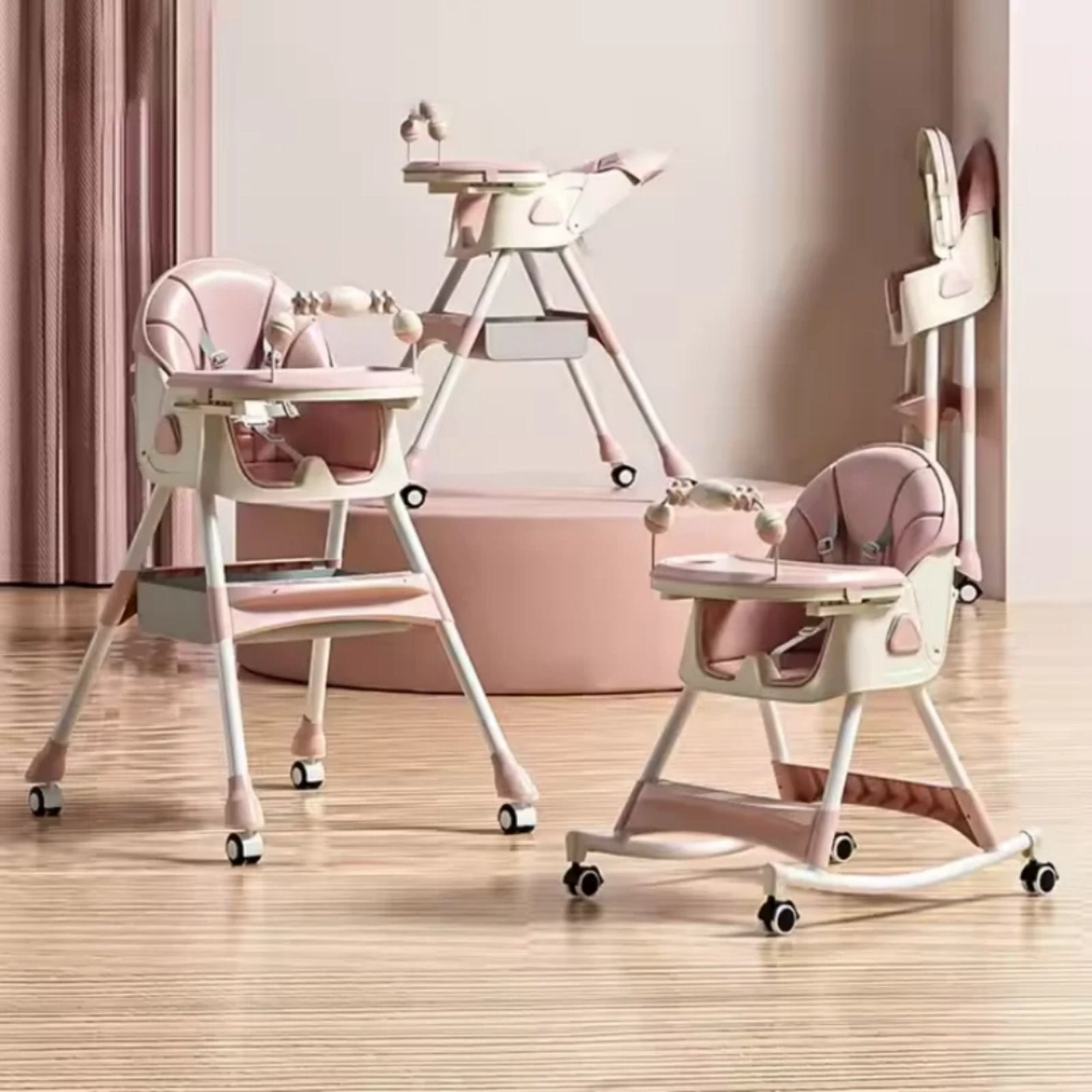 Baby line premium hranilica - Roze