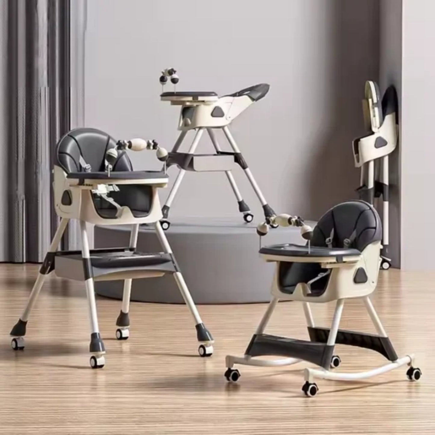 Baby line premium hranilica - Siva