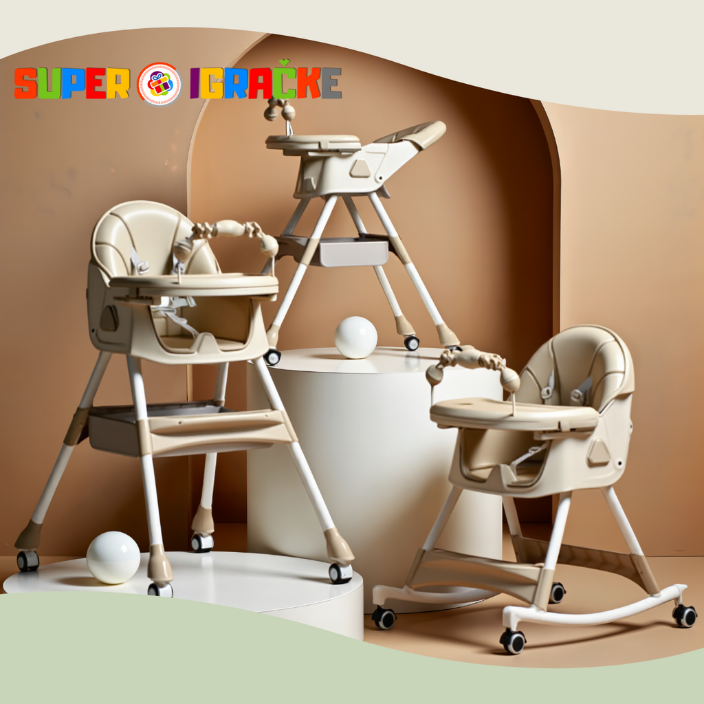 Baby line premium hranilica - bež
