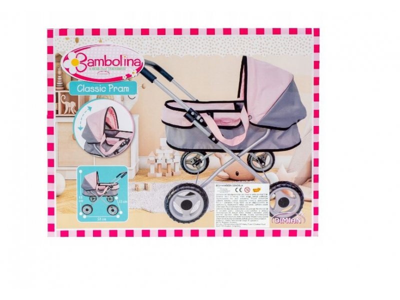 Bambolina kolica set za lutku