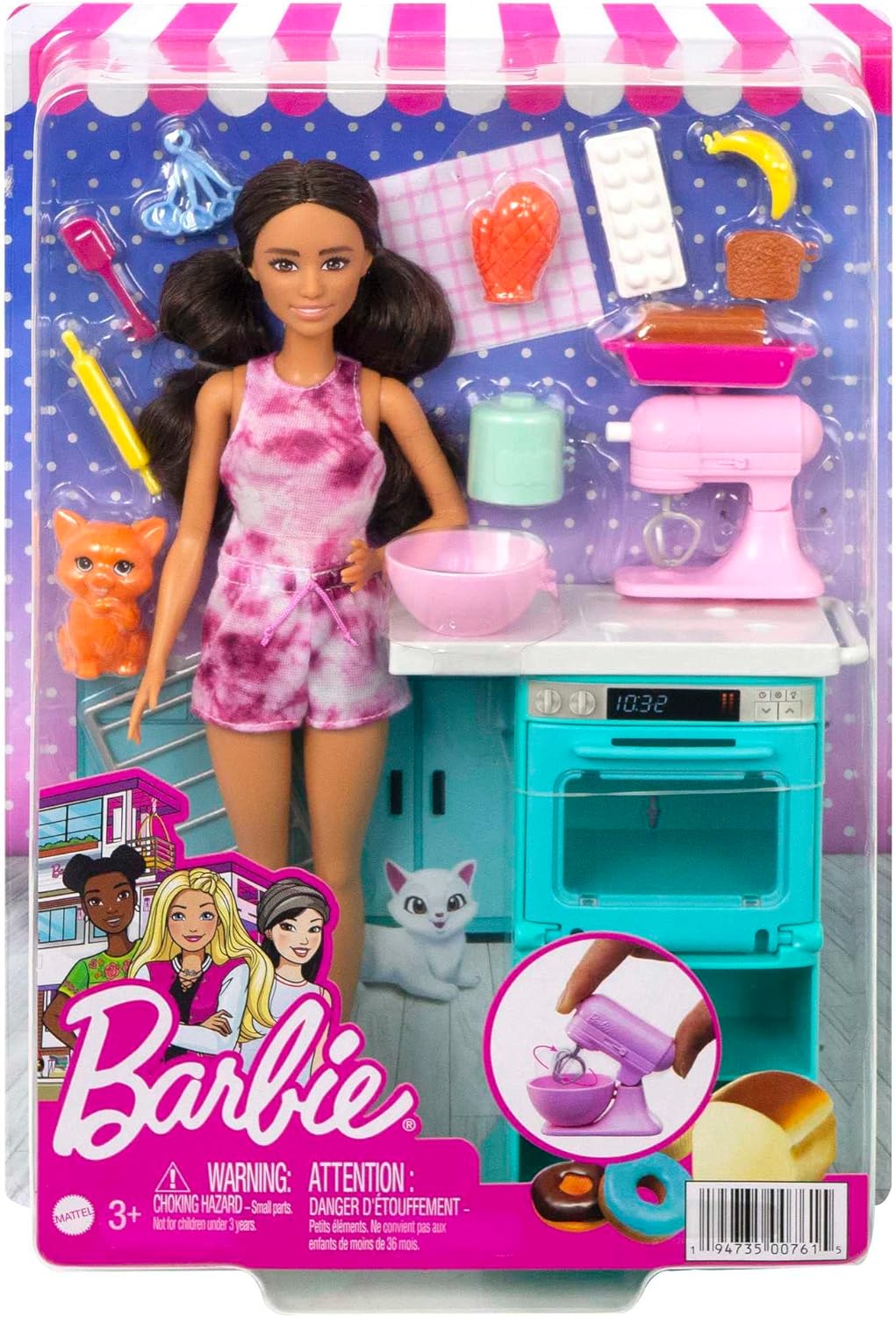 Barbie lutka i kuhinjski set