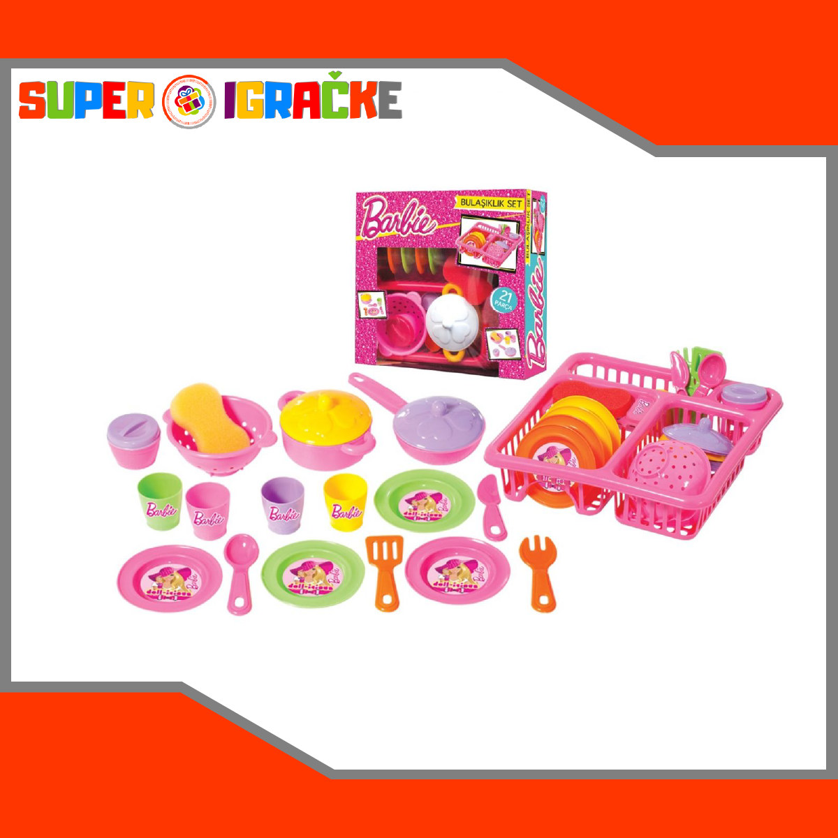 Barbie set sa sudovima