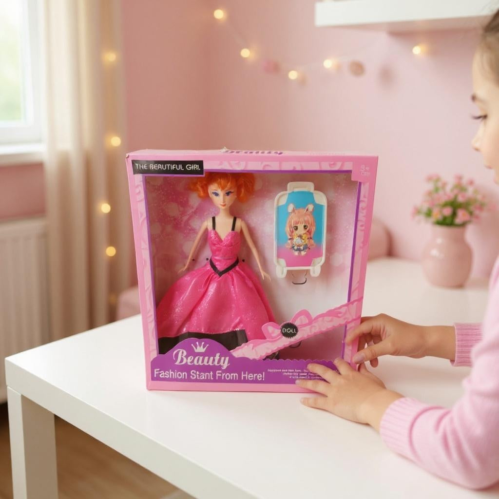 Beautiful girl lutka u haljini