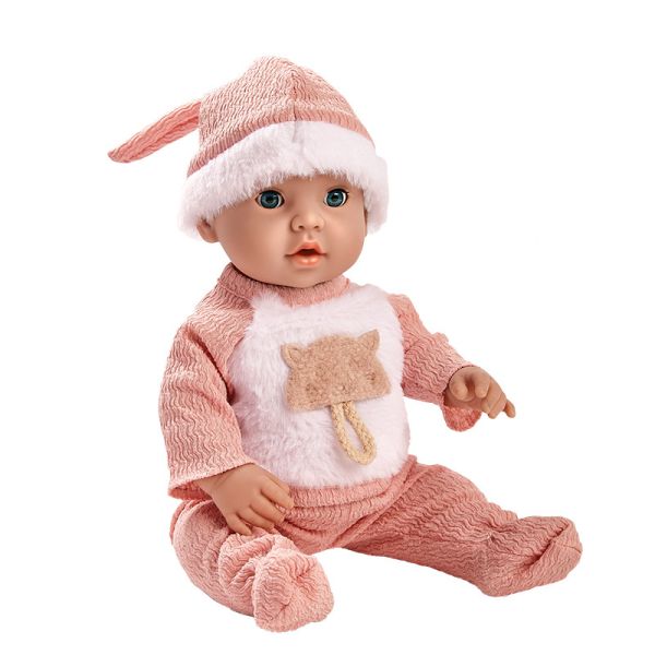 Beba sa kapicom i u roze odelcetu