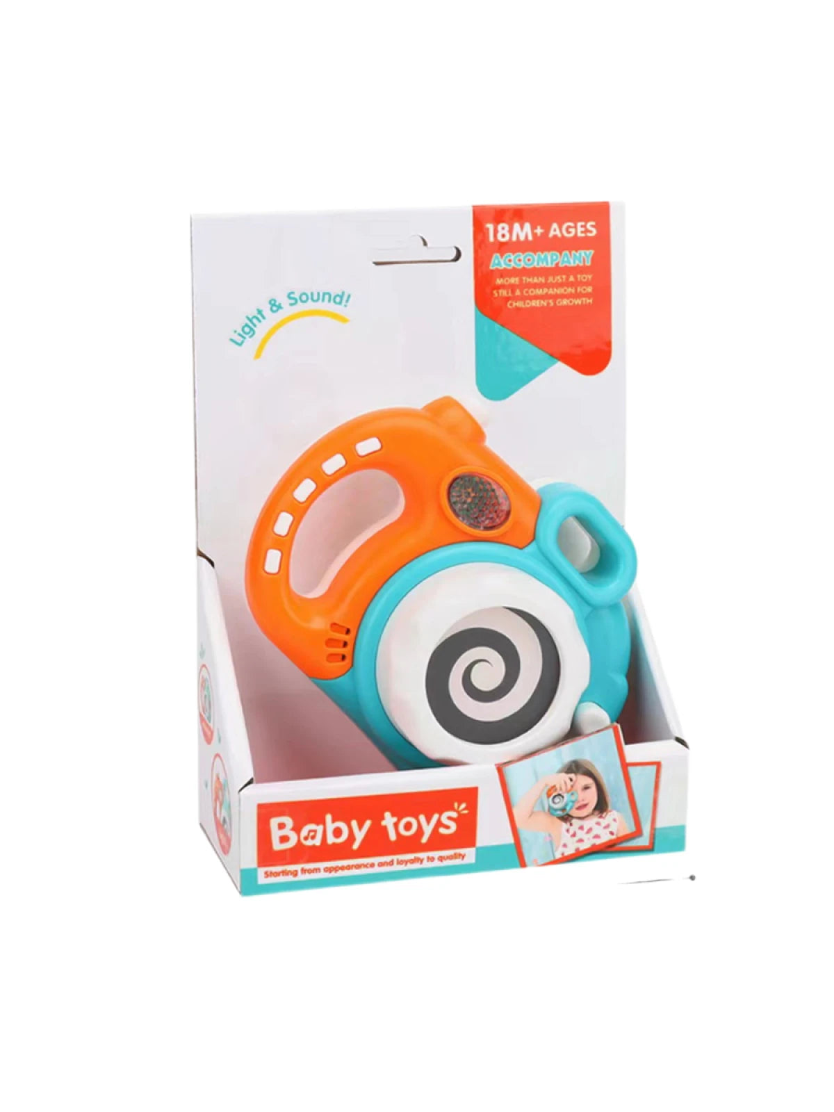 Bebi fotoaparat sa zvukom i svetlom