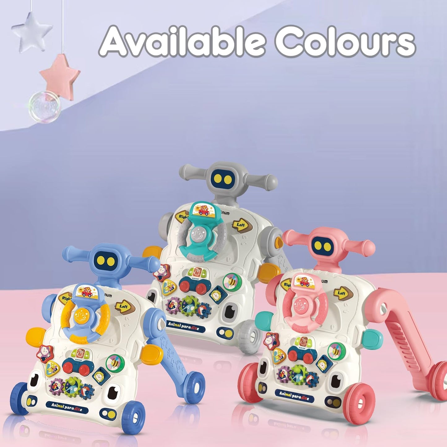 Bebi hodalica 6 u 1 plava