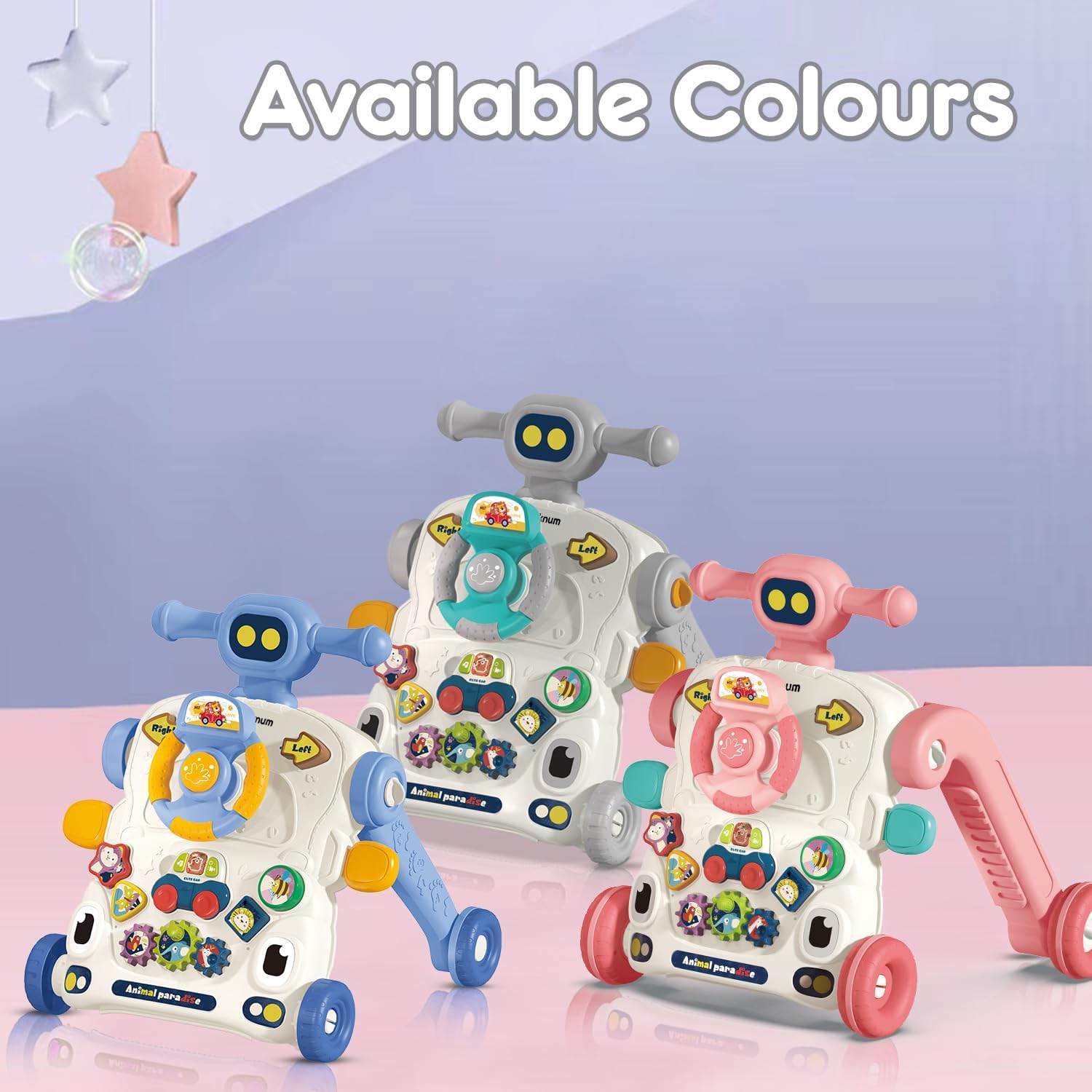 Bebi hodalica 6 u 1 plava