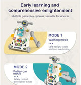 Bebi hodalica 6 u 1 siva