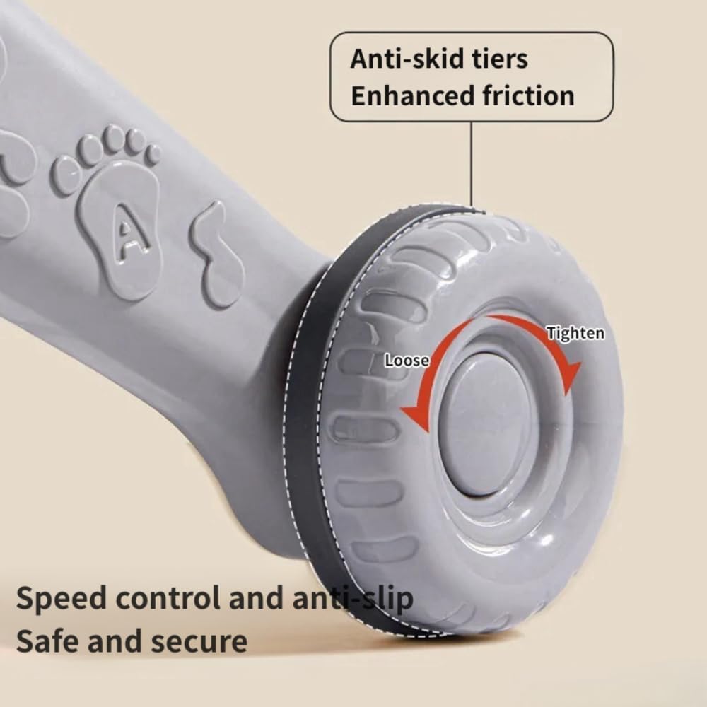 Bebi hodalica 6 u 1 siva