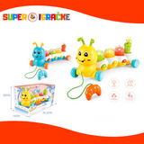 Bebi igračka muzička i svetleća gusenica