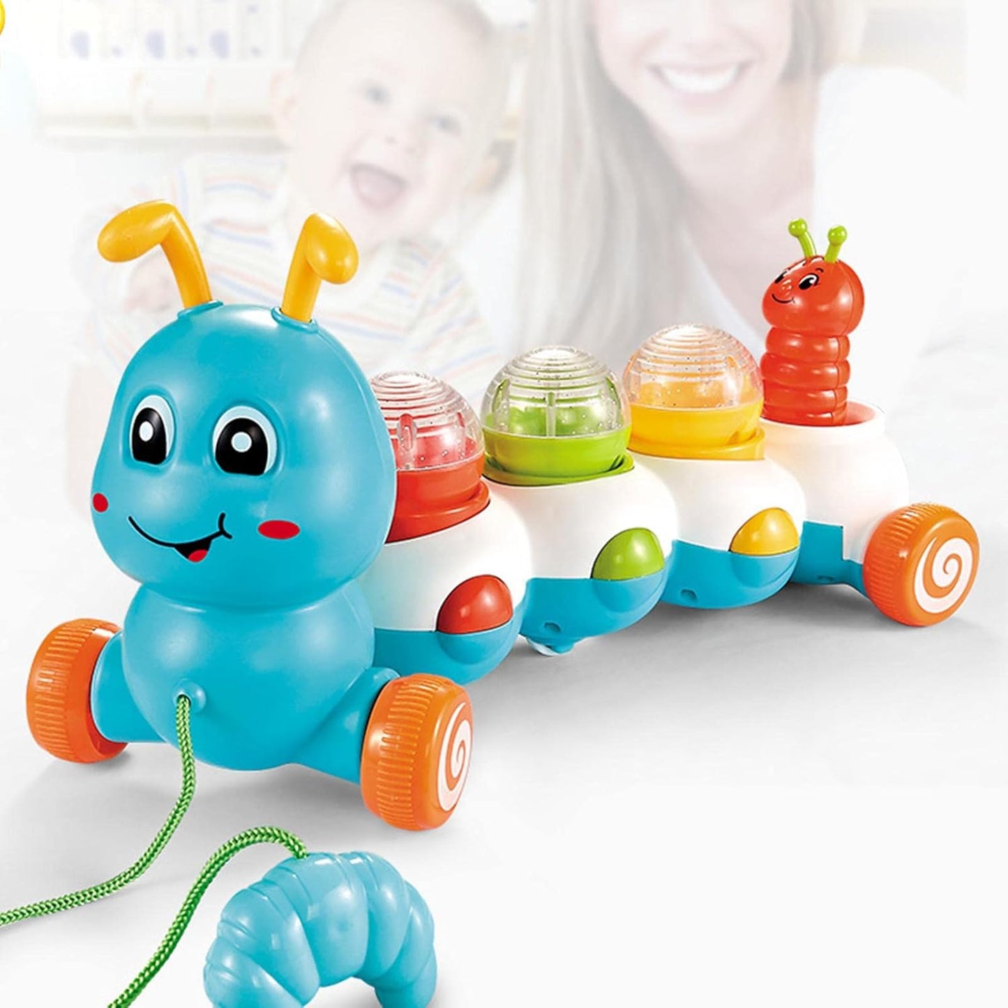 Bebi igračka muzička i svetleća gusenica