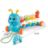 Bebi igračka muzička i svetleća gusenica