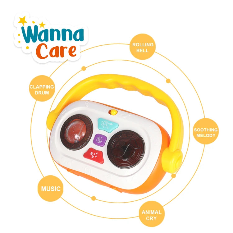 Bebi kasetofon i telefon