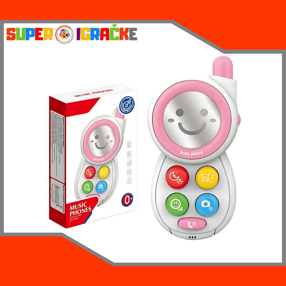 Bebi muzički telefon