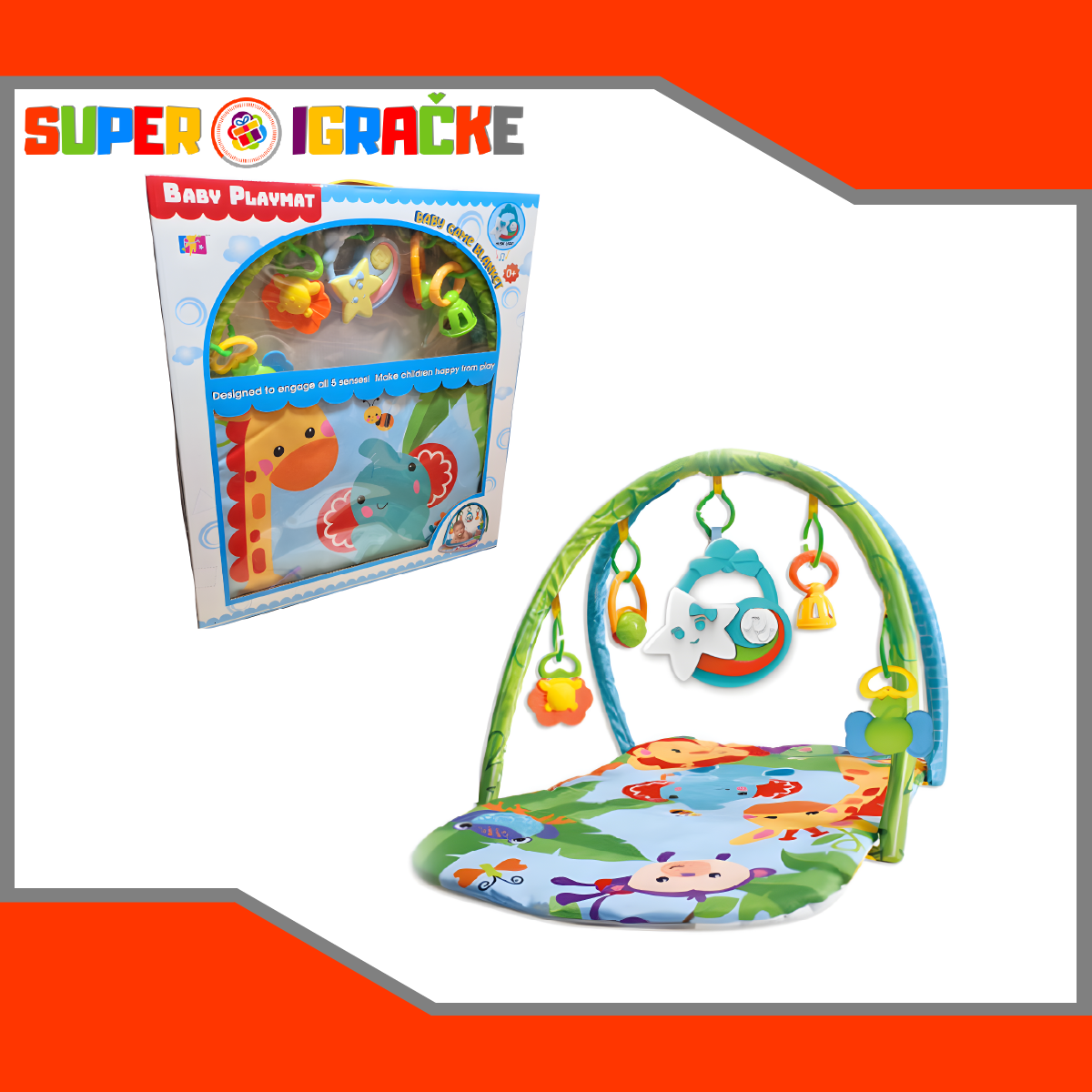 Bebi podloga gimnastika