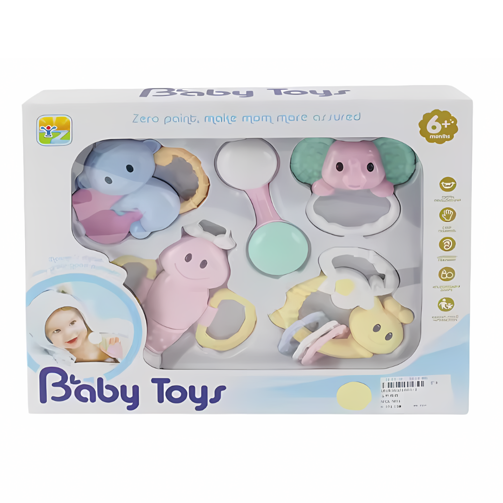 Bebi zvečke set 5 u 1