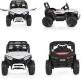 Beli džip terenac sa akumulatorom