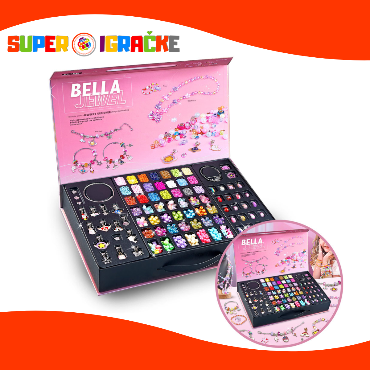 Bella Jewel 3u1 set za pravljenje nakita