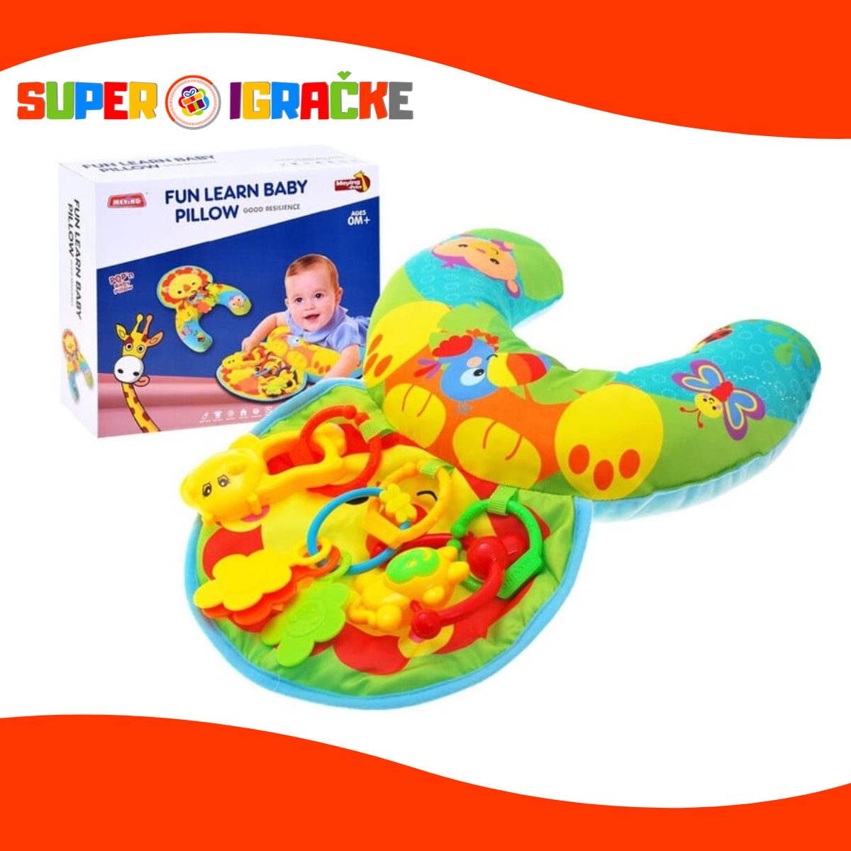 Best Luck - Interaktivno bebi jastuče