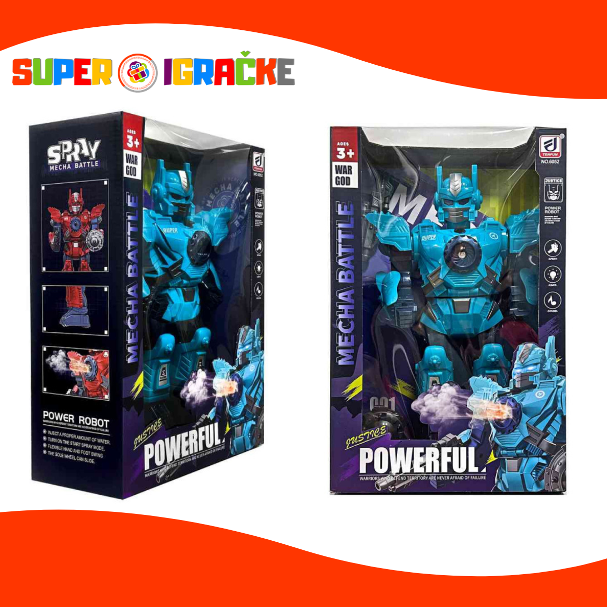 Best Luck - Spray Mecha robot