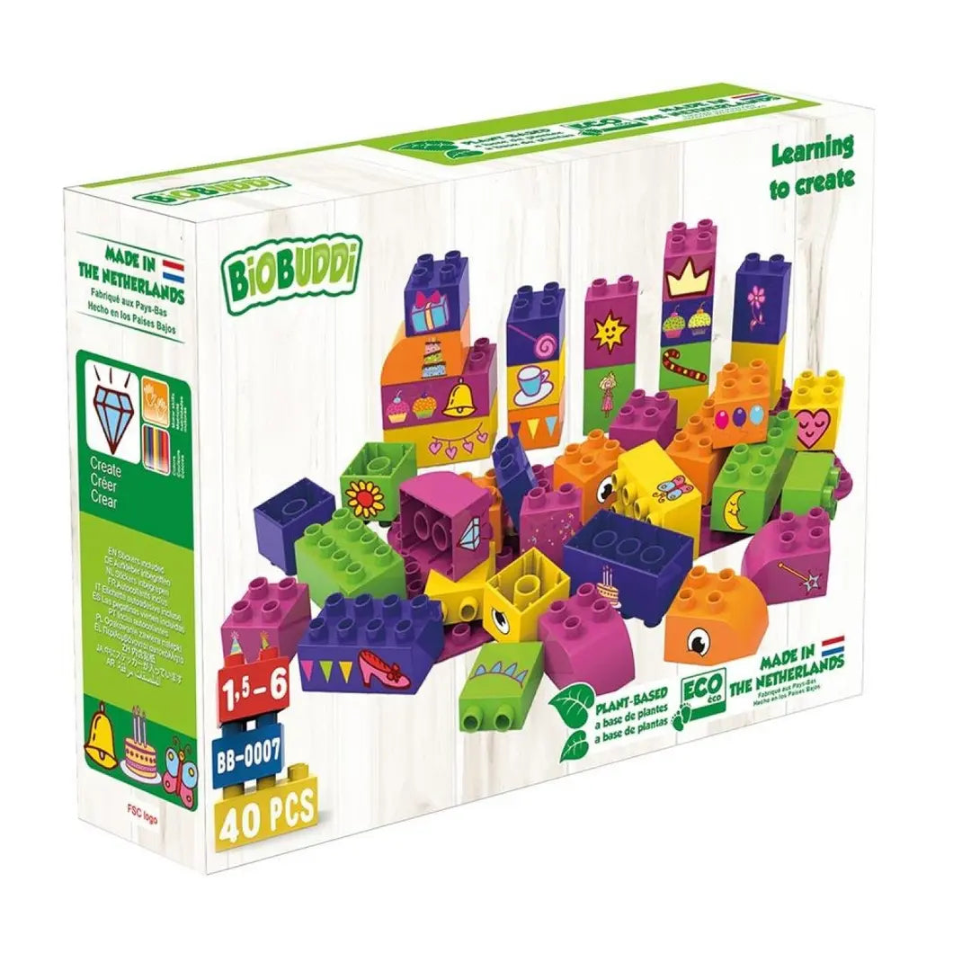 BioBuddi biorazgradive kocke za decu 40kom
