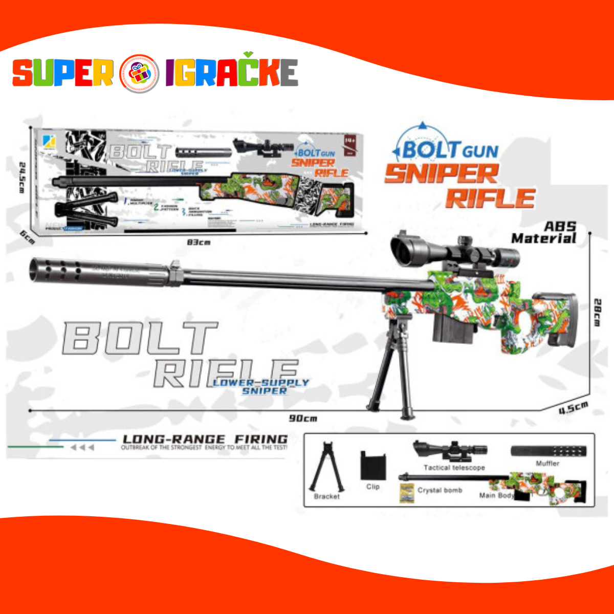 Bolt gun snajper puška