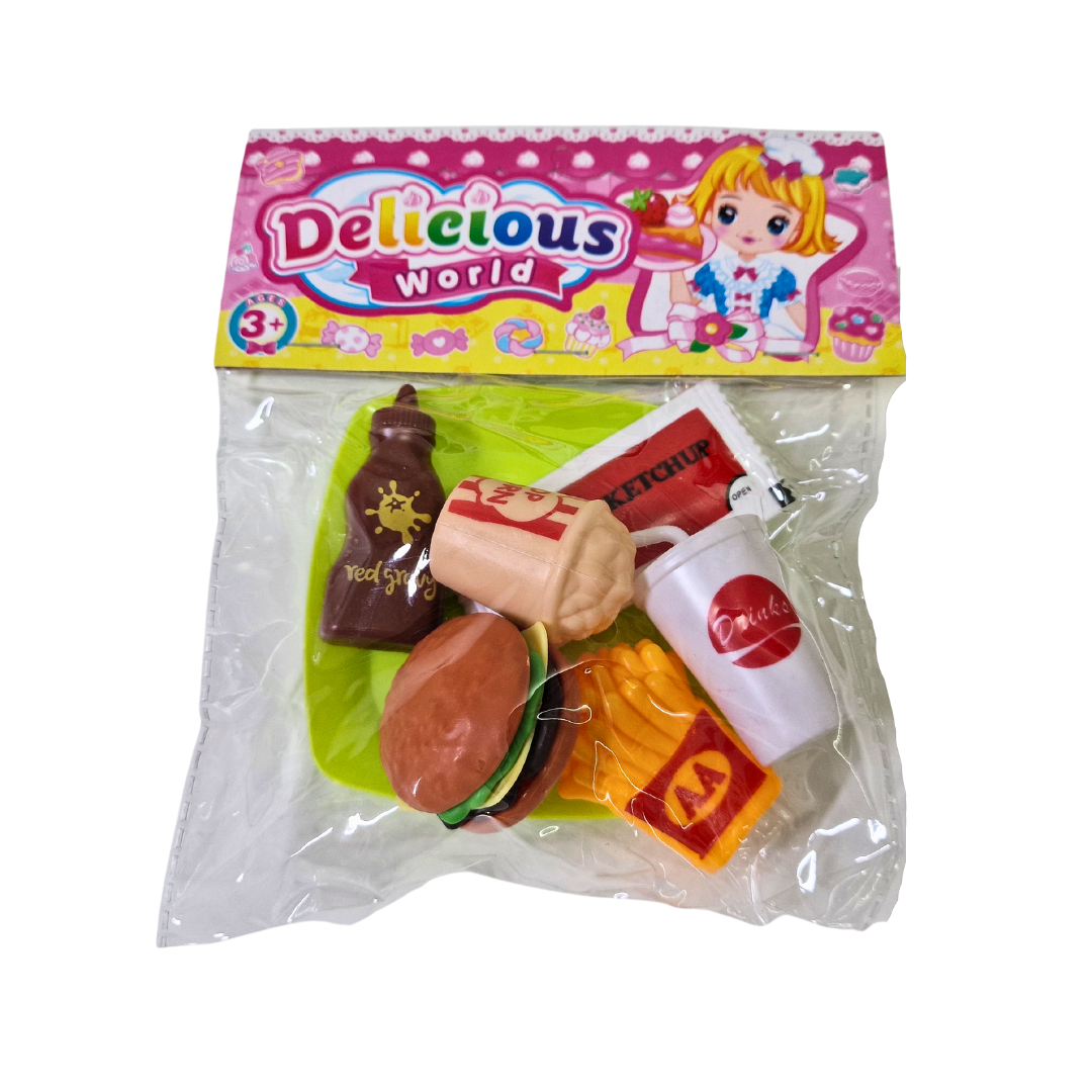 Brza hrana set u kesici