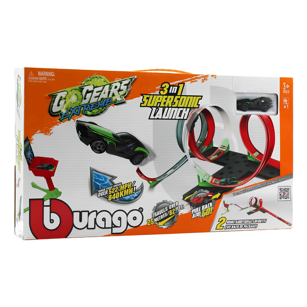 Burago - Go gears Extreme supersonic staza
