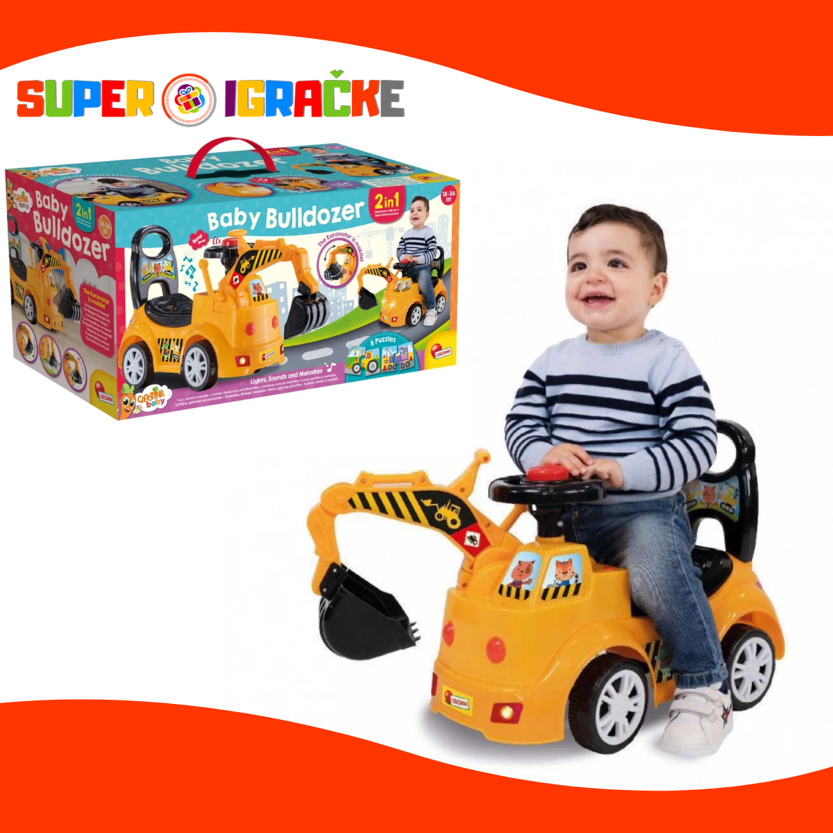 Carotina baby guralica bager