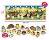 Carotina edukativna slagalica - Panorama Baby šuma