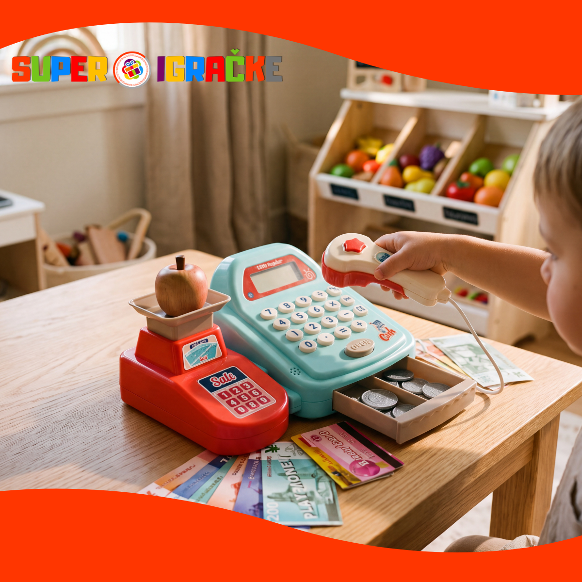Cash register market kasa