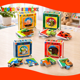 Četvorodelne puzzle - Životinje i insekti