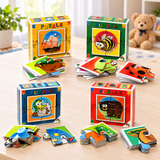 Četvorodelne puzzle - Životinje i insekti