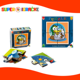 Četvorodelne puzzle - Životinje i insekti