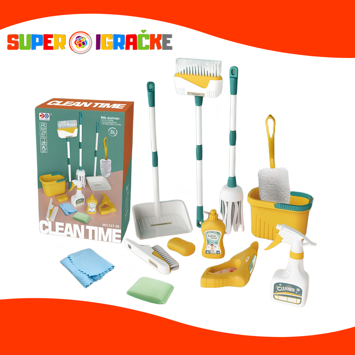 Clean time - Set za čišćenje