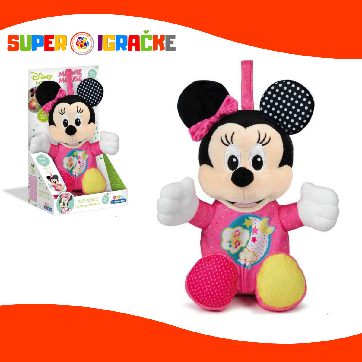 Clementoni Baby - Mini Maus lutka