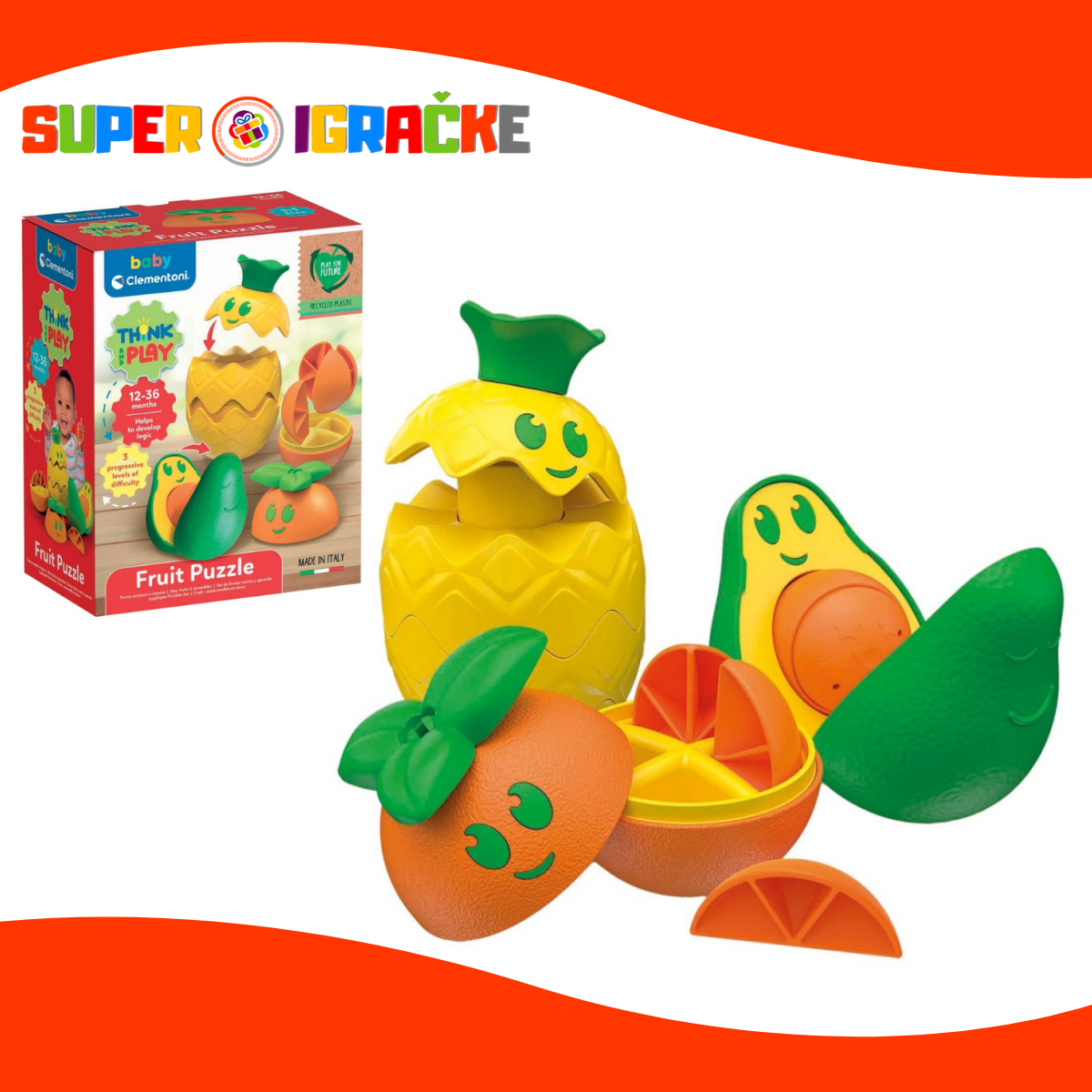 Clementoni Baby fruit voćkice