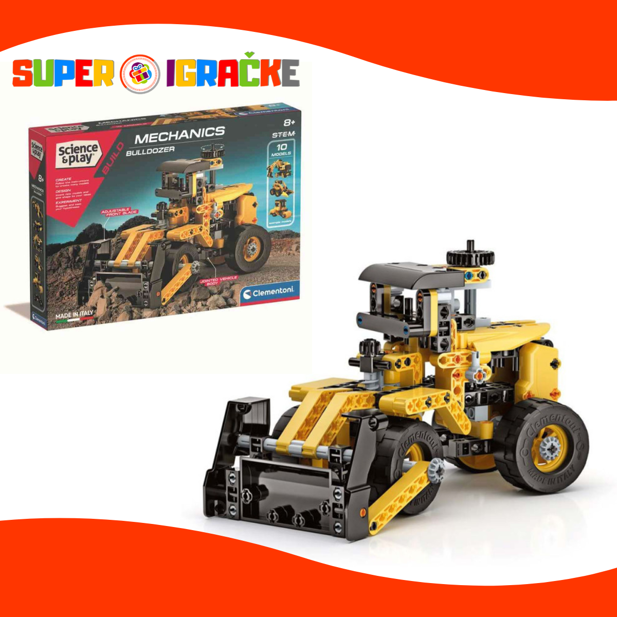 Clementoni Buldožer set