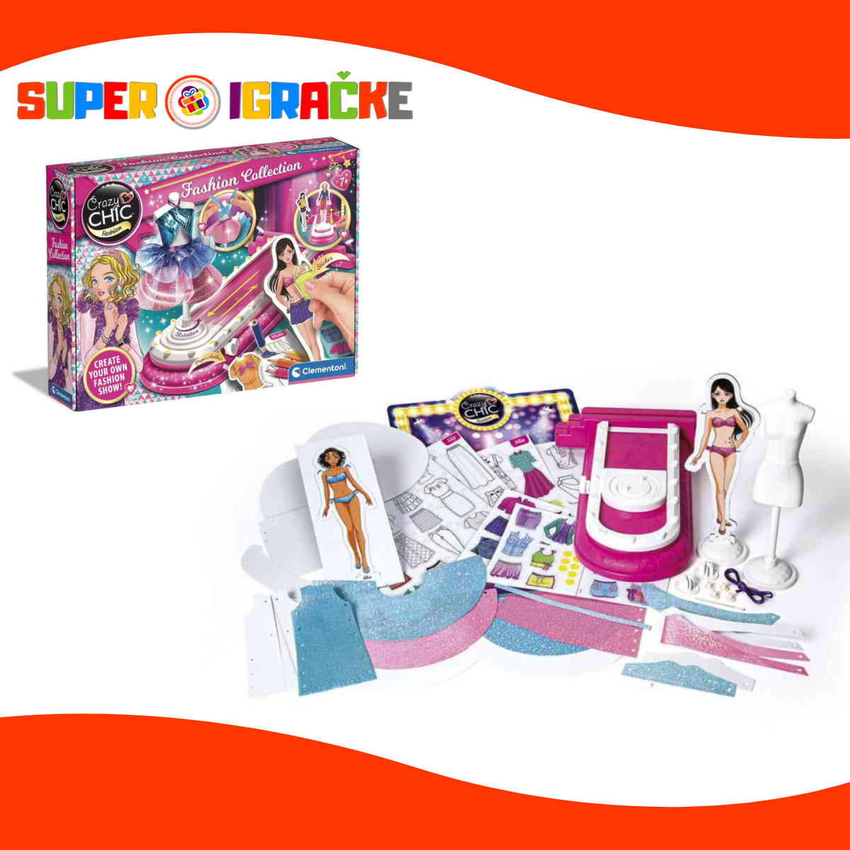 Clementoni Crazy Chic Modni set